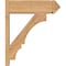 Ekena Millwork Balboa Smooth Arts and Crafts Outlooker, Western Red Cedar, 7 1/2"W x 24"D x 28"H OUT08X24X28BOA03SWR - alternate 2